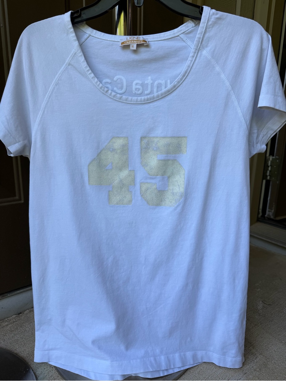 Women's White Club Med 45 T-shirt Punta Cana